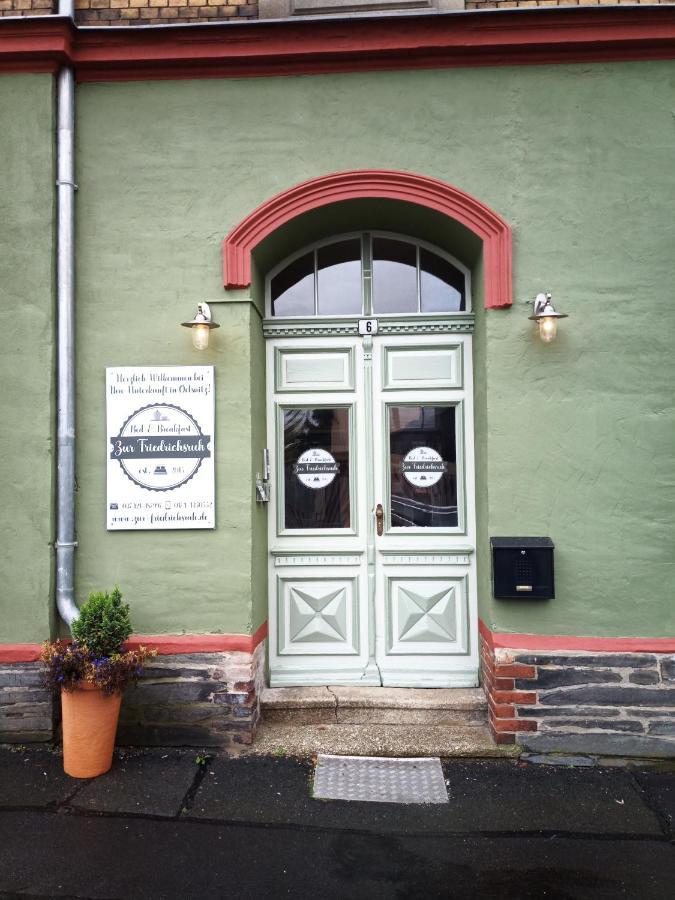 Zur Friedrichsruh Bed & Breakfast Oelsnitz  Eksteriør bilde